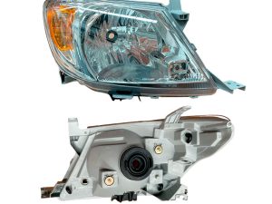 FAROLA TY HILUX VIGO LUPA AMARILLA RH (05-07)