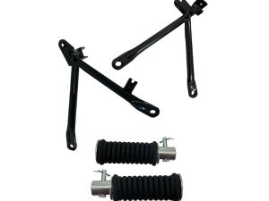 KIT C/PIE TRAS ECO-100 DELUXE + SOPORTE (PAR)