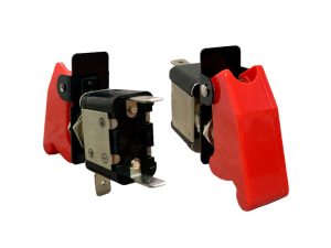 SWITCH ON-OFF UNIVERSAL ROJO (TIPO AVION CON LUZ)