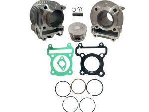 CILINDRO MOTOR KANUNI C/PIST Y ANLL BWS-125 II/MOTARD (52.4 MM) + EMPAQUES