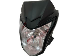 COMBO FAROLA + CARENAJE CB-160F NEGRO