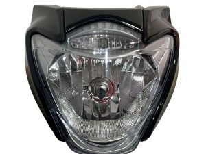 COMBO FAROLA + CARENAJE C/VISOR HORSE II NEGRO MOD NUEVO (VENEZUELA)