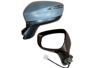 ESPEJO MZ CX3 ELECT ABATIBLE C-LUZ B/GRIS LH (17-20)