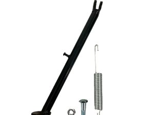 PATA LATERAL XTZ-125 CON RESORTE, TORNILLO Y TUERCA (TIPO ORIGINAL)
