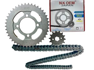 KIT ARRASTRE PLATEADO VICTORY ONE ST 14T/42T + 428HX124L