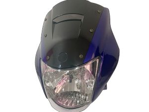 COMBO FAROLA + CARENAJE C/VISOR YBR-125 SS (INDIA) AZUL