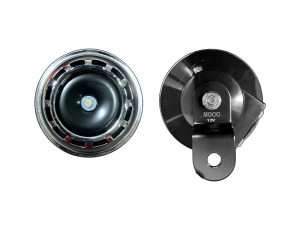 PITO UNIV TIPO RX115 12V CROMADO BASE NEGRA (DL900-2D)