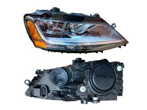 FAROLA VW JETTA LUPA AMARILLA W/DRL RH (15-18)