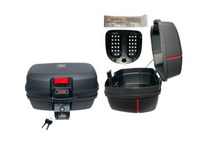 MALETERO PORTAEQUIP. UNIV. CUADRADO NEGRO 32 LTS (J688)