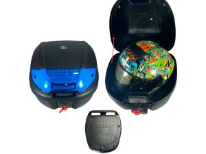 MALETERO PORTAEQUIP. B10 TIPO GIVI II REF. AZUL 30 Lt.