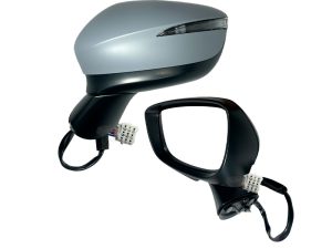 ESPEJO MZ CX5 ELECT ABATIBLE C-LUZ B/GRIS DESEMPA? LH (16-17)
