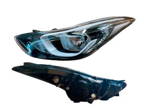 FAROLA HY ELANTRA ELECT C/MOTOR RH (15-16)