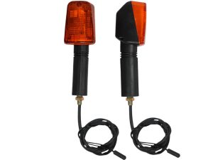 DIREC DEL/TRAS DR-200/650 BRAZO LARGO LENTE NARANJA SET X 4 PCS