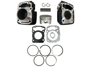 CILINDRO MOTOR KANUNI C/PIST Y ANLL CBF-150 INVICTA/RTX-150/XR-150L/UNICORN (12100-KSP-600)