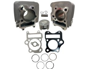 CILINDRO MOTOR KANUNI C/PIST Y ANLL BEST-125 (20G) + EMPAQUES