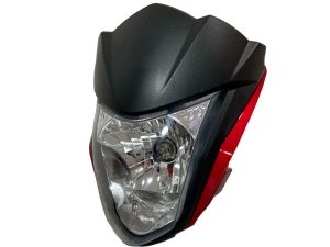COMBO FAROLA + CARENAJE C/VISOR CB-125F TWISTER ROJO FG-K52-001