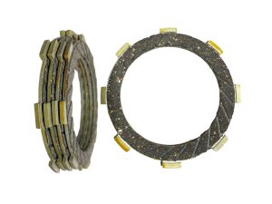 DISCOS DE CLUTCH BOXER-100 CT/PLATINO X 5 PCS PUNTA METALICA (DD101480)