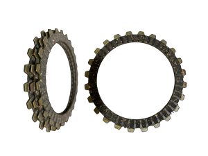 DISCOS DE CLUTCH CB-110 X 4 PCS PUNTA METALICA (22201-KWS-901)