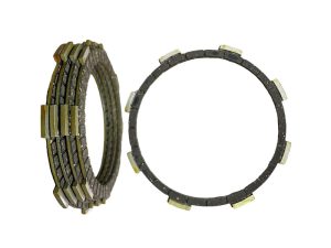 DISCOS DE CLUTCH XCD125/BOXER BM150/PLATINO125 4 + 1 PC ESPECIAL (JA551417)