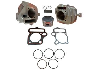 CILINDRO MOTOR KANUNI C/PIST Y ANLL AKT-125 FLEX + EMPAQUES