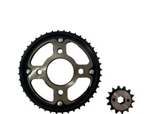 KIT PIÑON DEL/TRAS PREMIUM OOH CB-125F 14T/44T FOR 428 (1045)