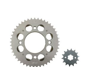 KIT PIÑON DEL/TRAS CB-190R/CB-160F 14T/45T FOR 428