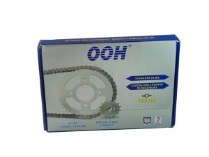 KIT ARRASTRE OOH PREMIUM P/NEGRA XPULSE-200 (HERO) 38T/13T + 520HX110L (1045)