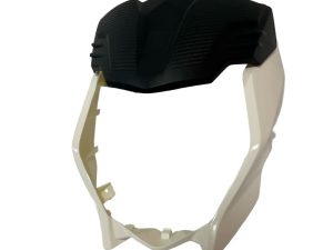 CARENAJE FAROLA C/VISOR AKT-CR4 BLANCO