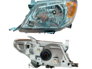 FAROLA TY HILUX VIGO LUPA AMARILLA LH (05-07)