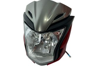 COMBO FAROLA + CARENAJE C/VISOR CB-150 INVICTA M.N. ROJO (2014/2017)