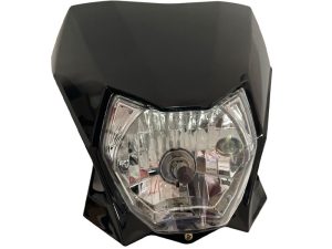 COMBO FAROLA + CARENAJE KLX-150L NEGRO