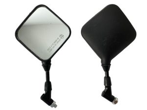 ESPEJO DR-200 10MM (PAR) (ROSCA DER) RED-089 BASE METALICA/TORNILLO PASANTE