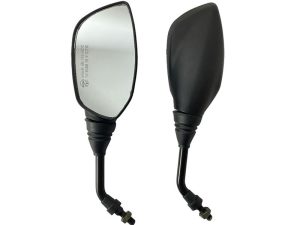 ESPEJO TVS-160/180 APACHE 10 MM(PAR) (IZQ ROSCA DER) (DER ROSCA IZQ) RED-356