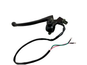 MANIGUETA Y BASE ESPEJO IZQ AKT-125 NKD  (C/CABLE)