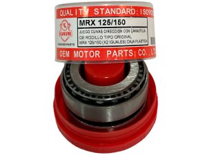 CUNAS DIRECC. CANAST. RODILLO MRX-125/150/KLX (X2 IGUALES) CAJA PLASTICA