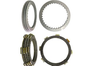 DISCOS DE CLUTCH DR-150 X 9 PCS (5G/4D MET) PUNTA METALICA