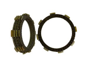 DISCOS DE CLUTCH PUNTA METALICA HERO IGNITOR-125/THRILLER-125/SPLENDOR-110/KLX-150/CB-160F/CB-190R/TVS-160/TVS-180 SET X 5 PCS
