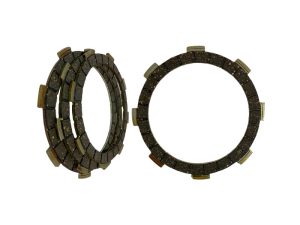 DISCOS DE CLUTCH PUNTA METALICA TVS-100 SPORT SET X 4 PCS