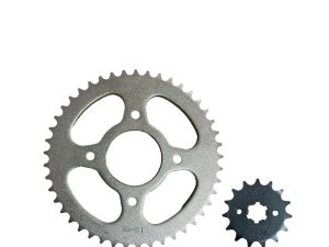 KIT PIÑON DEL/TRAS GIXXER-150 15T/45T FOR 428