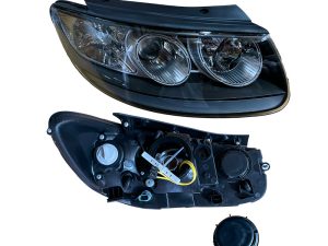 FAROLA HY SANTA FE ELECT S/MOTOR C/GPOLVO RH (07-09)/TYC