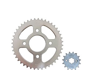 KIT PIÑON DEL/TRAS CB-150 INVICTA/CBF-150 15T/43T FOR 428