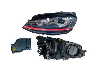 FAROLA VW GOLF GTI HID ELECT C/MOTOR LH (15-17)
