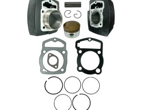 CILINDRO MOTOR KANUNI C/PIST Y ANLL AKT-180 TTR/TTX/CR5 + EMPAQUES