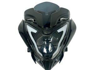 COMBO FAROLA + CARENAJE C/VISOR PULSAR 200 NS LED (CON LUPA)