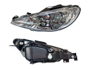 FAROLA PG 206 ELECT S/MOTOR C/GPOLVO LH (05-09)/TYC