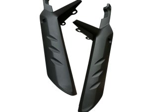 PROTECTOR BARRA TELESCOPICOS PLASTICO XTZ-250 2DA SERIE MODELO NUEVO NEGRO