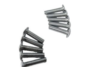 TORNILLO CABEZA PHILIPS DE AVELLAN CROMADO M6*25 (C/U X 10 UND)