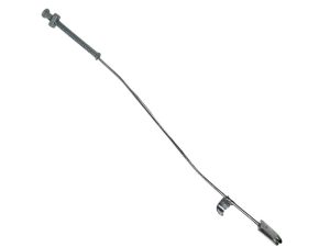 VARILLA FRENO TRASERO BOXER CT-125/BOXER-100 CT KS/ES/BOXER-S CON RESORTE, BUJE, ARANDELA Y TUERCA